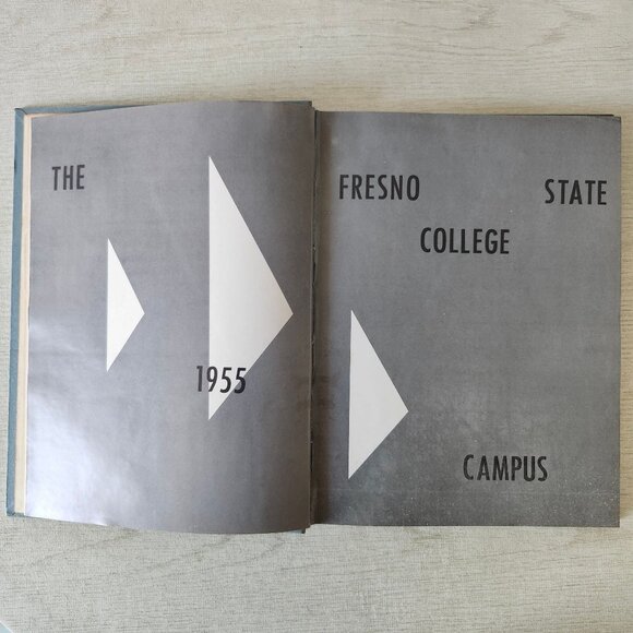 Fresno State College California 1955 Yearbook Jerry Tarkanian UNLV Coach - Picture 5 of 7
